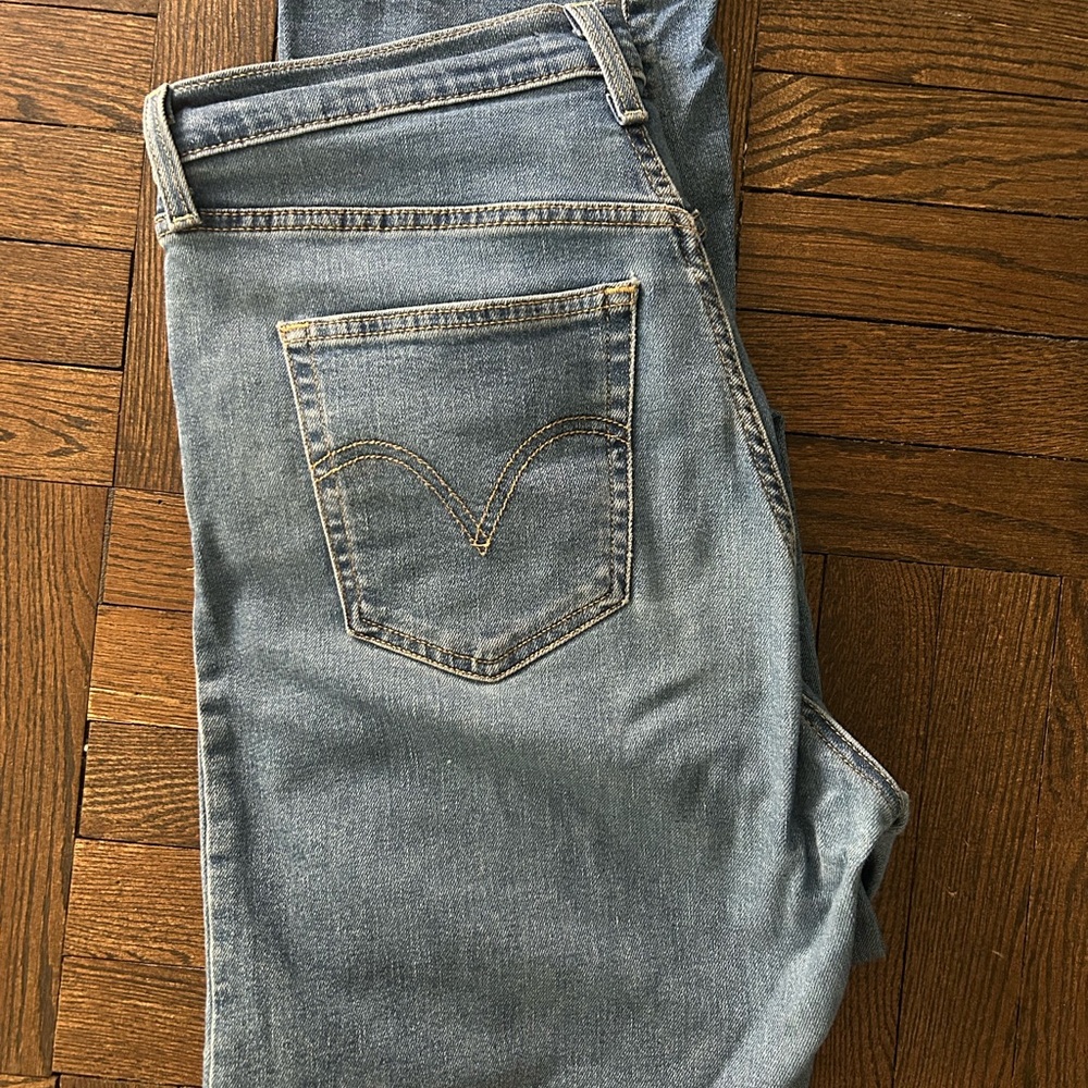 Levi’s RIBCAGE STRAIGHT ANKLE WOMEN'S JEANS - size 31 - Light indigo